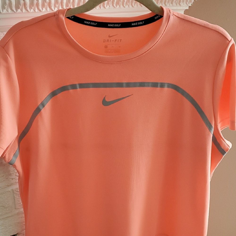 Nike Women's Golf Peach Athletic Dry Fit Mini Dress Size XL - Picture 2 of 14